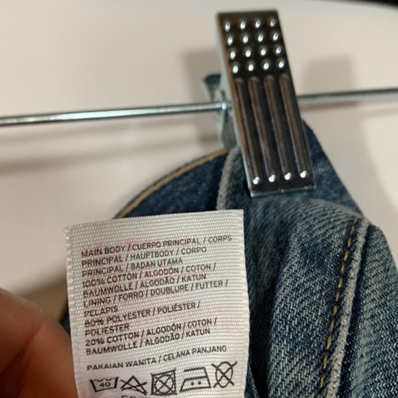 Topshop Moto Medium Wash Blue New Boyfriend Jeans - Picture 10 of 10